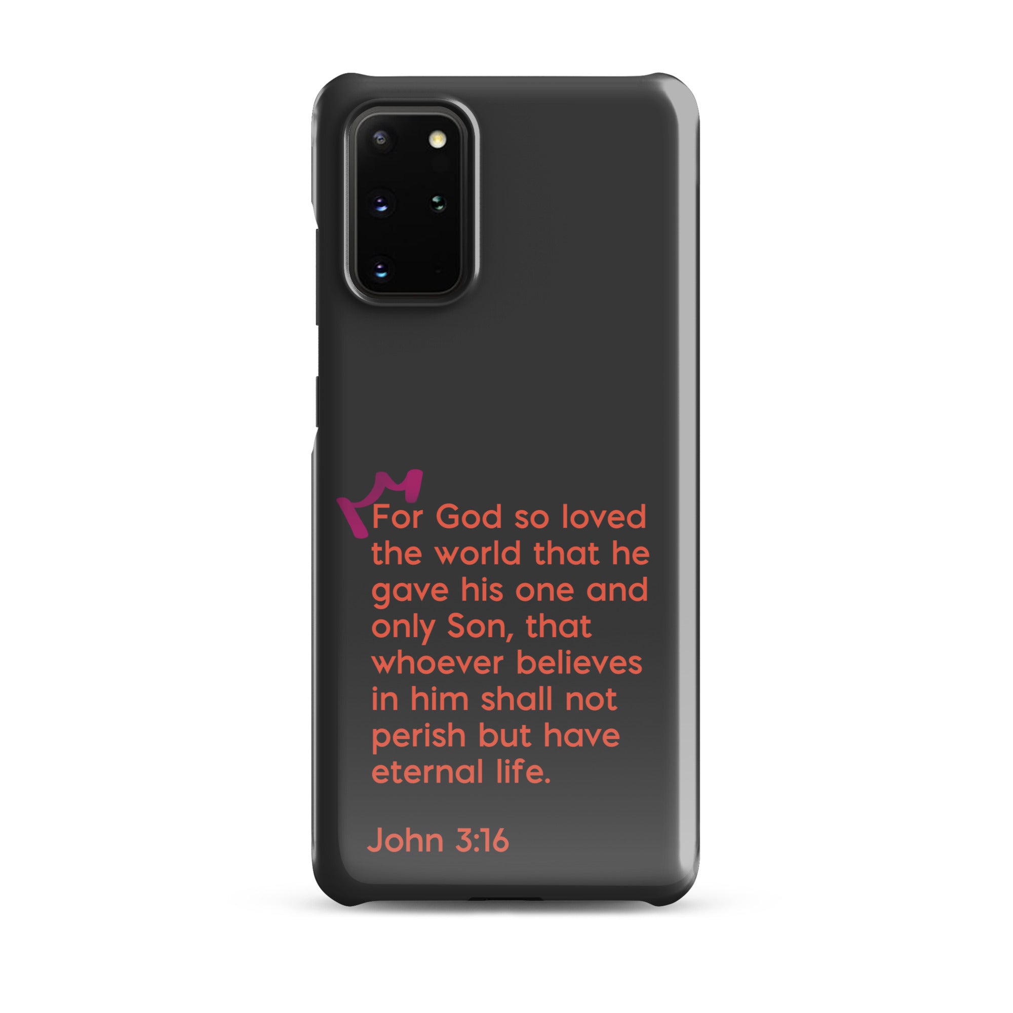 Samsung Galaxy case  - John 3:16