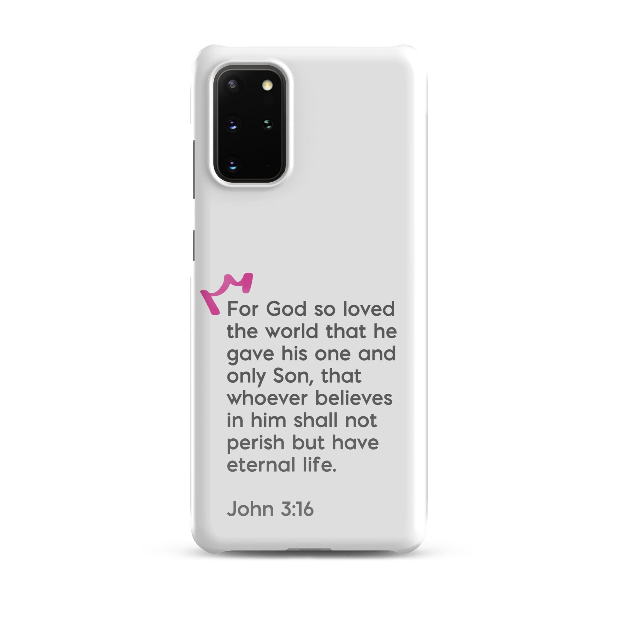 Samsung Galaxy case  - John 3:16