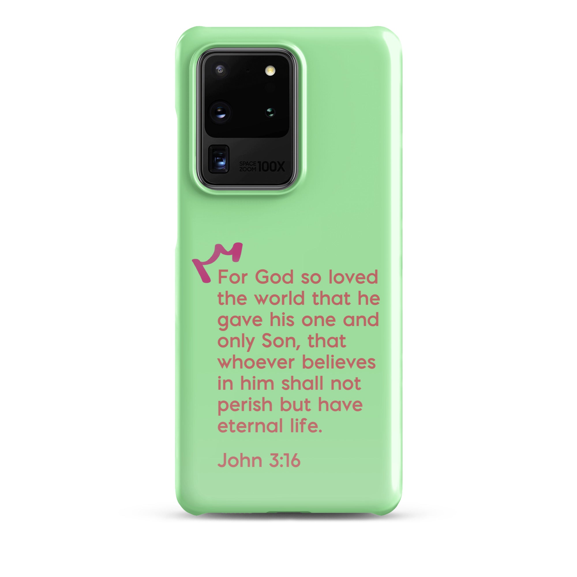 Samsung Galaxy case  - John 3:16