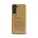 Samsung Galaxy case - Isaiah 7:14