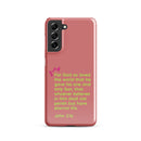 Samsung Galaxy case  - John 3:16