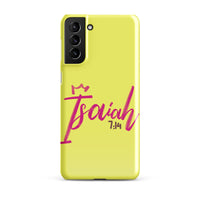 Samsung Galaxy case - Isaiah 7:14