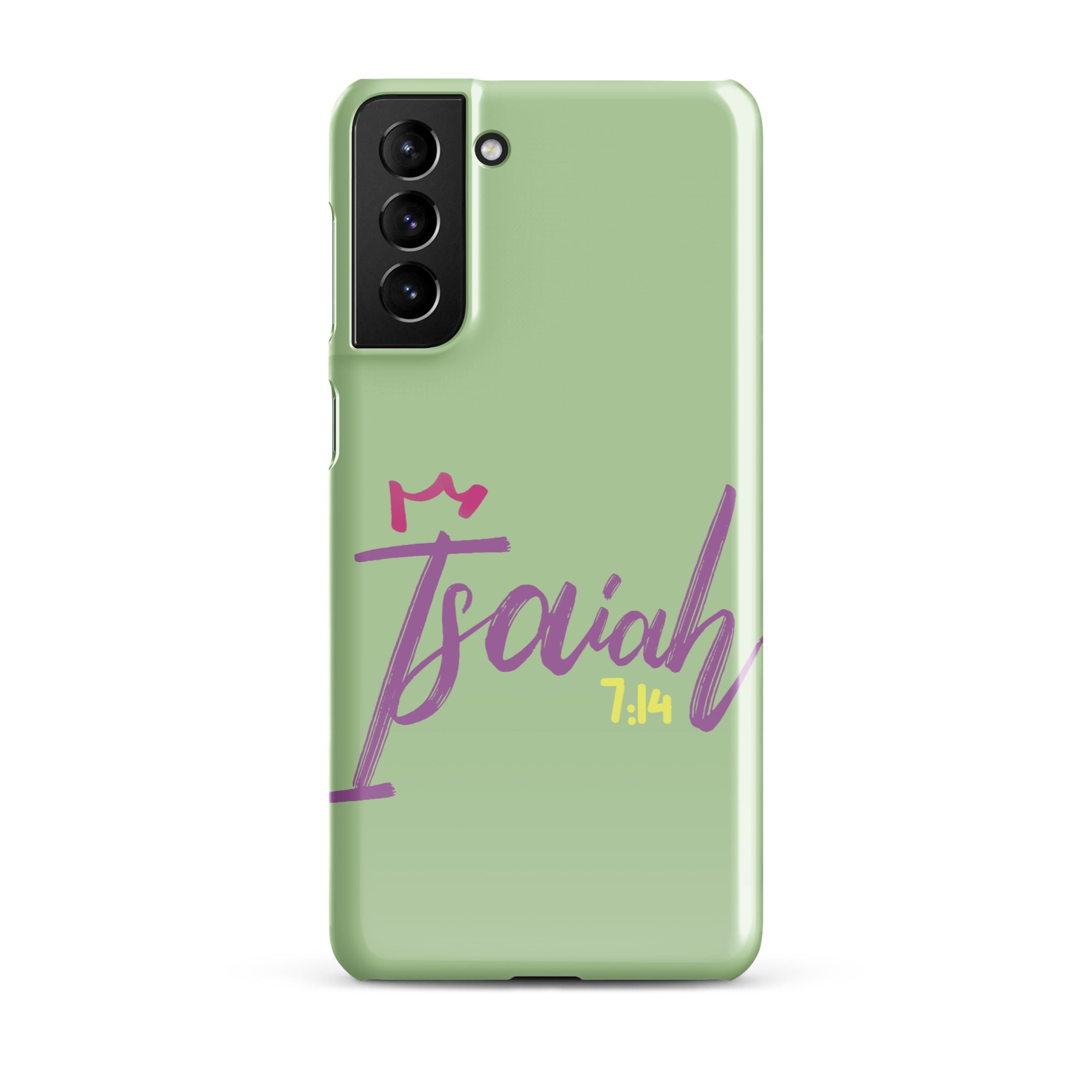 Samsung Galaxy case - Isaiah 7:14