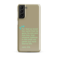 Samsung Galaxy case  - John 3:16