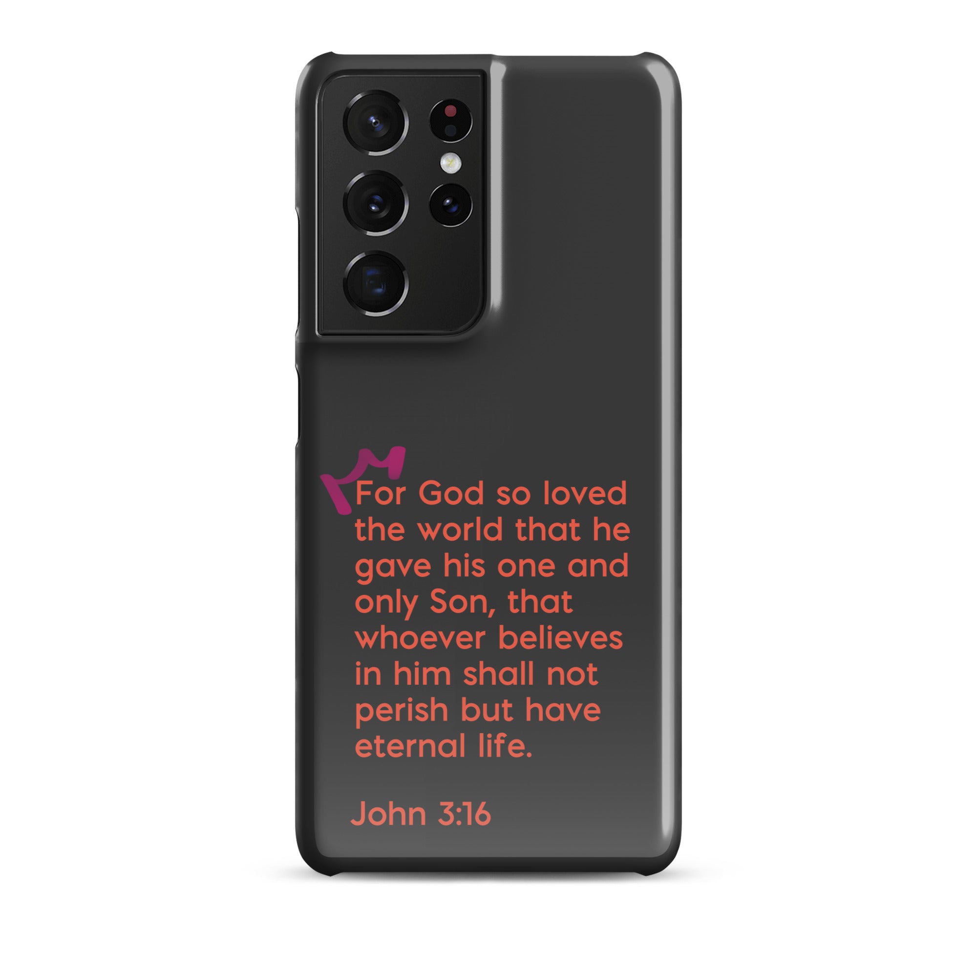 Samsung Galaxy case  - John 3:16