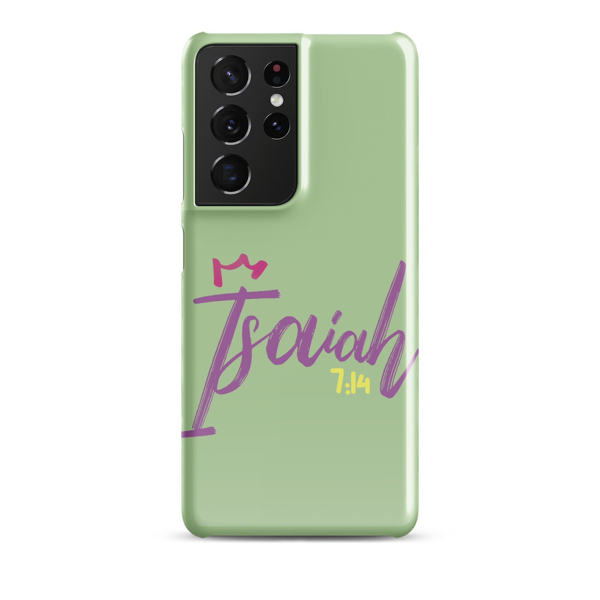 Samsung Galaxy case - Isaiah 7:14