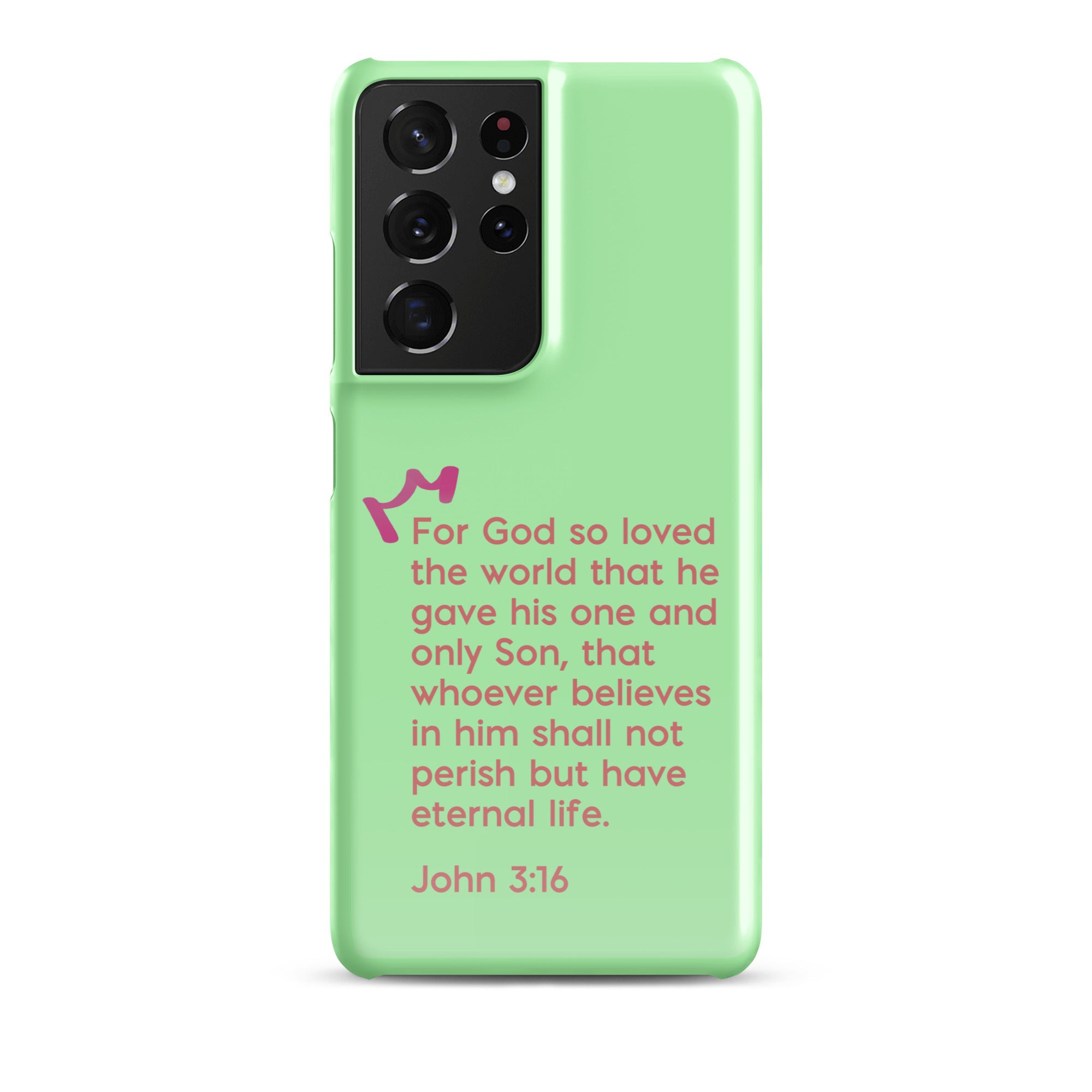 Samsung Galaxy case  - John 3:16