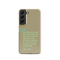 Samsung Galaxy case  - John 3:16