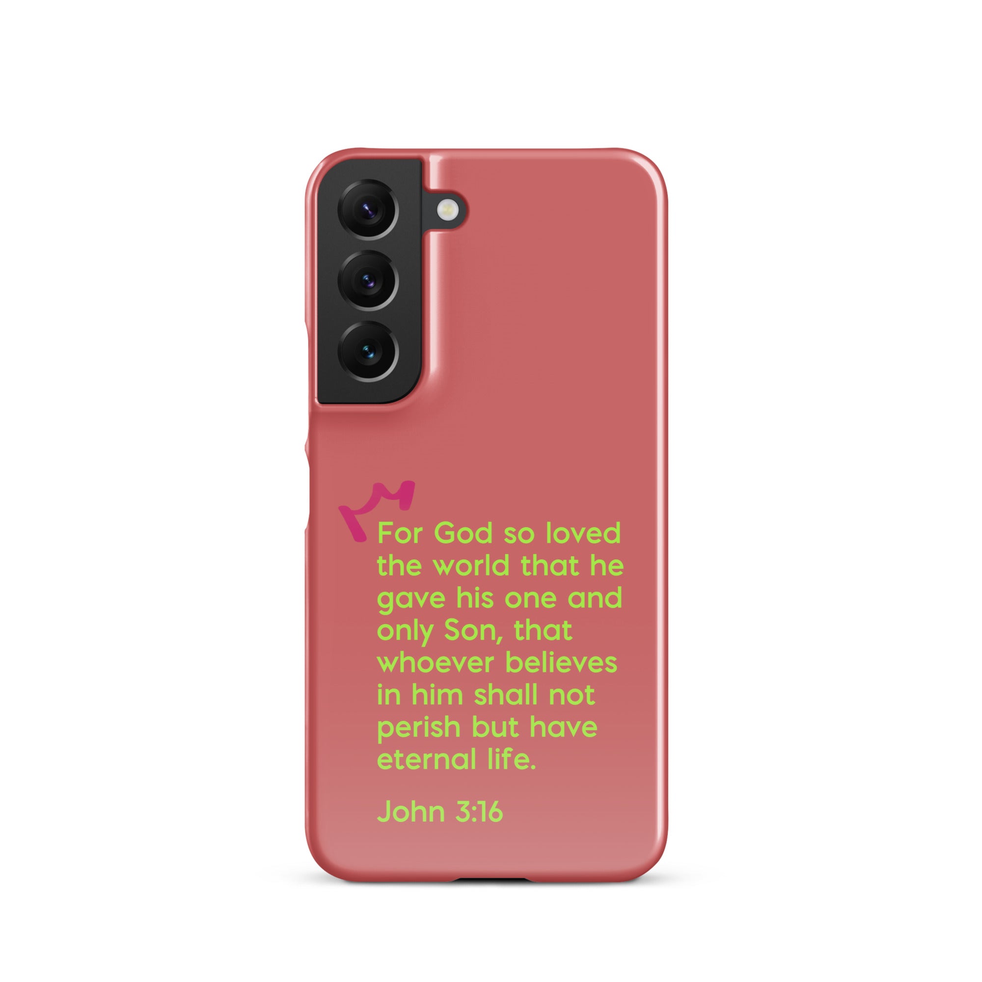 Samsung Galaxy case  - John 3:16