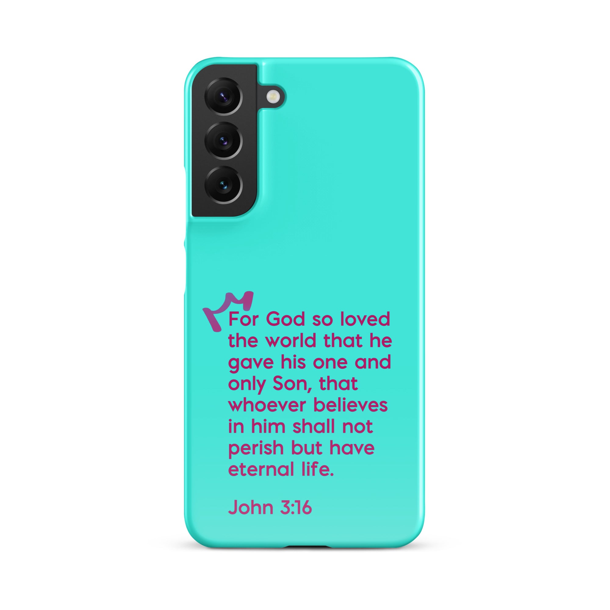 Samsung Galaxy case  - John 3:16