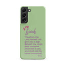 Samsung Galaxy case - Isaiah 7:14