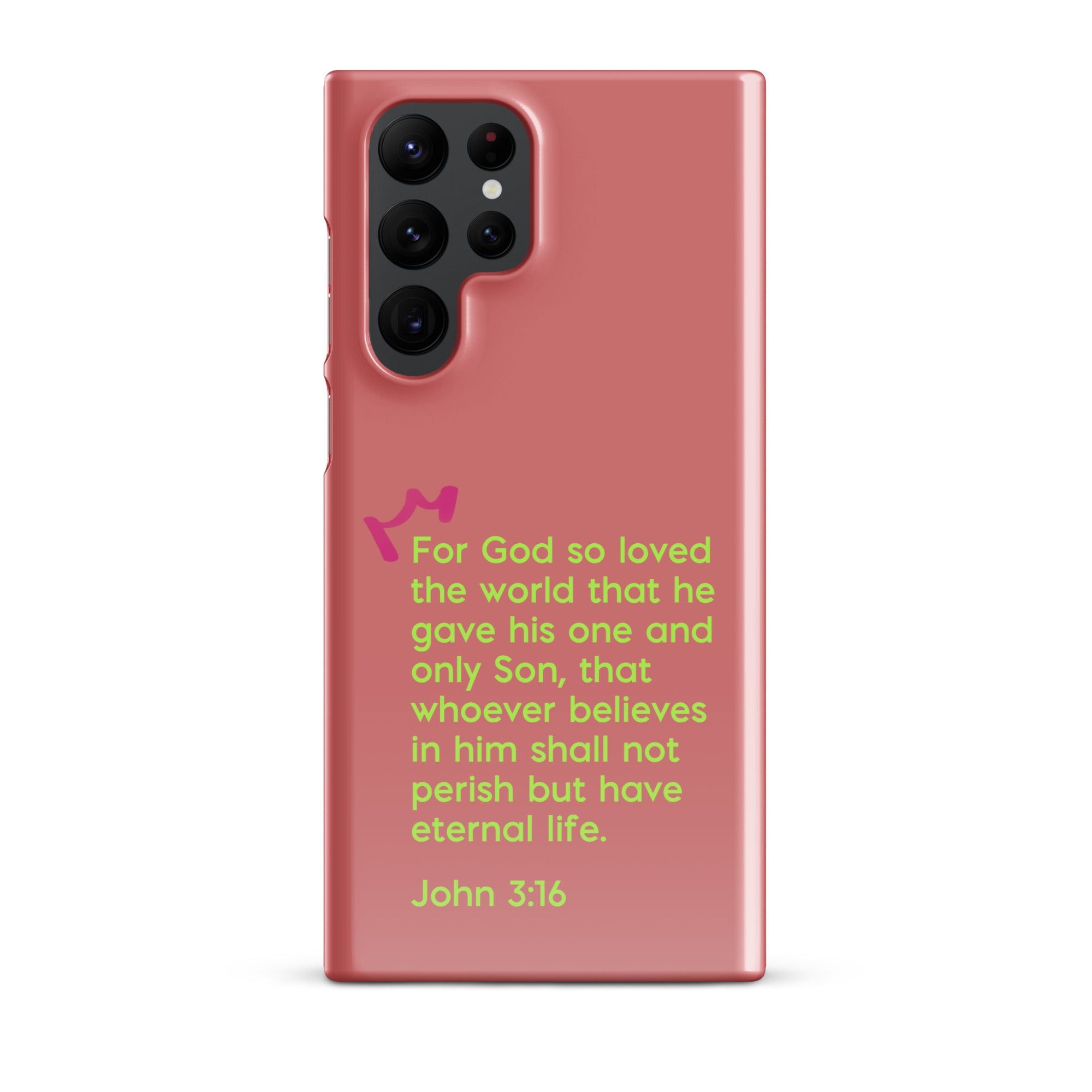 Samsung Galaxy case  - John 3:16