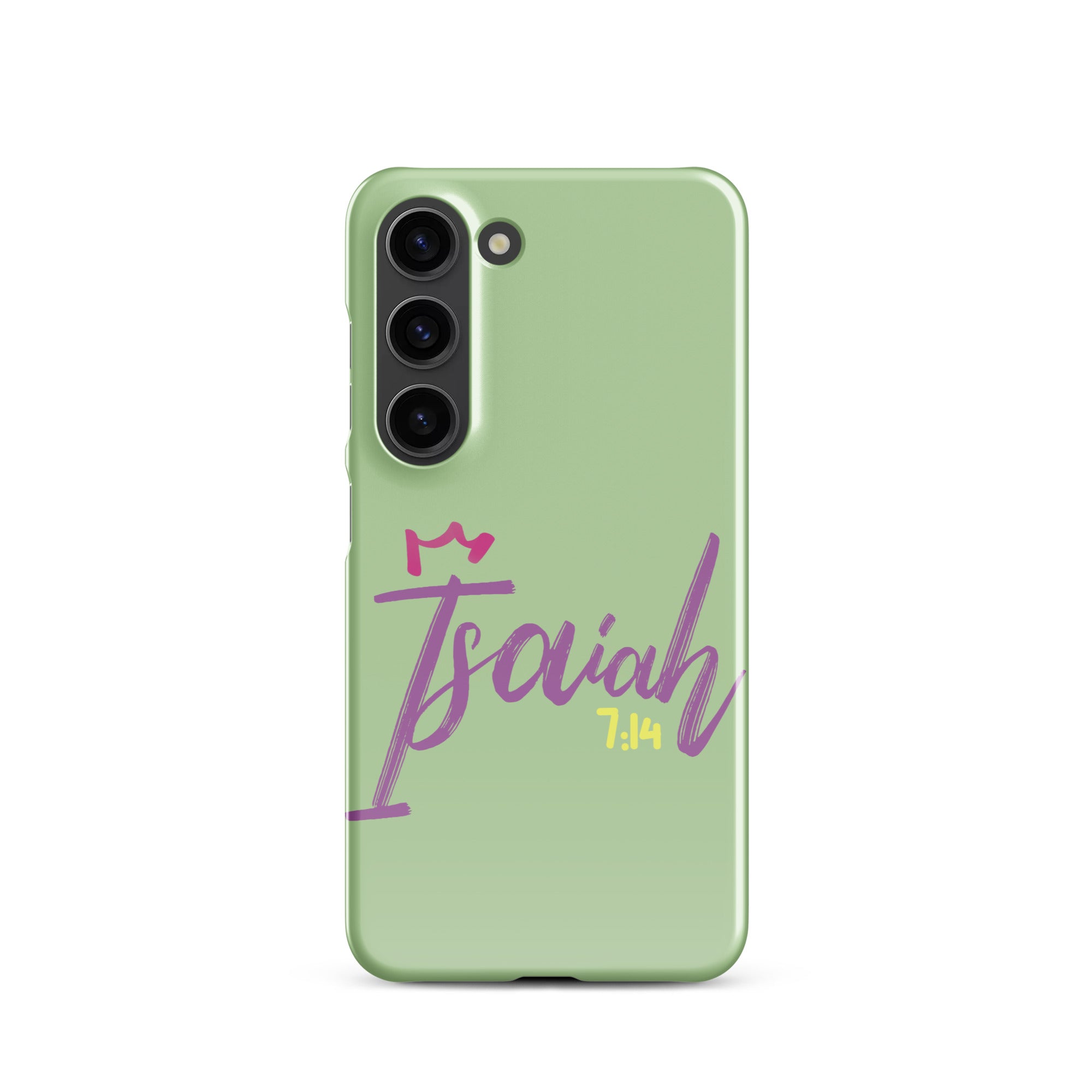 Samsung Galaxy case - Isaiah 7:14