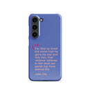 Samsung Galaxy case  - John 3:16