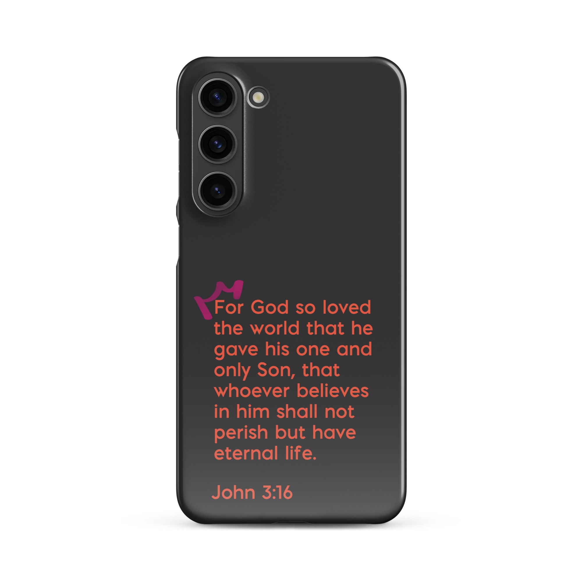 Samsung Galaxy case  - John 3:16