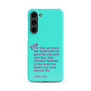 Samsung Galaxy case  - John 3:16