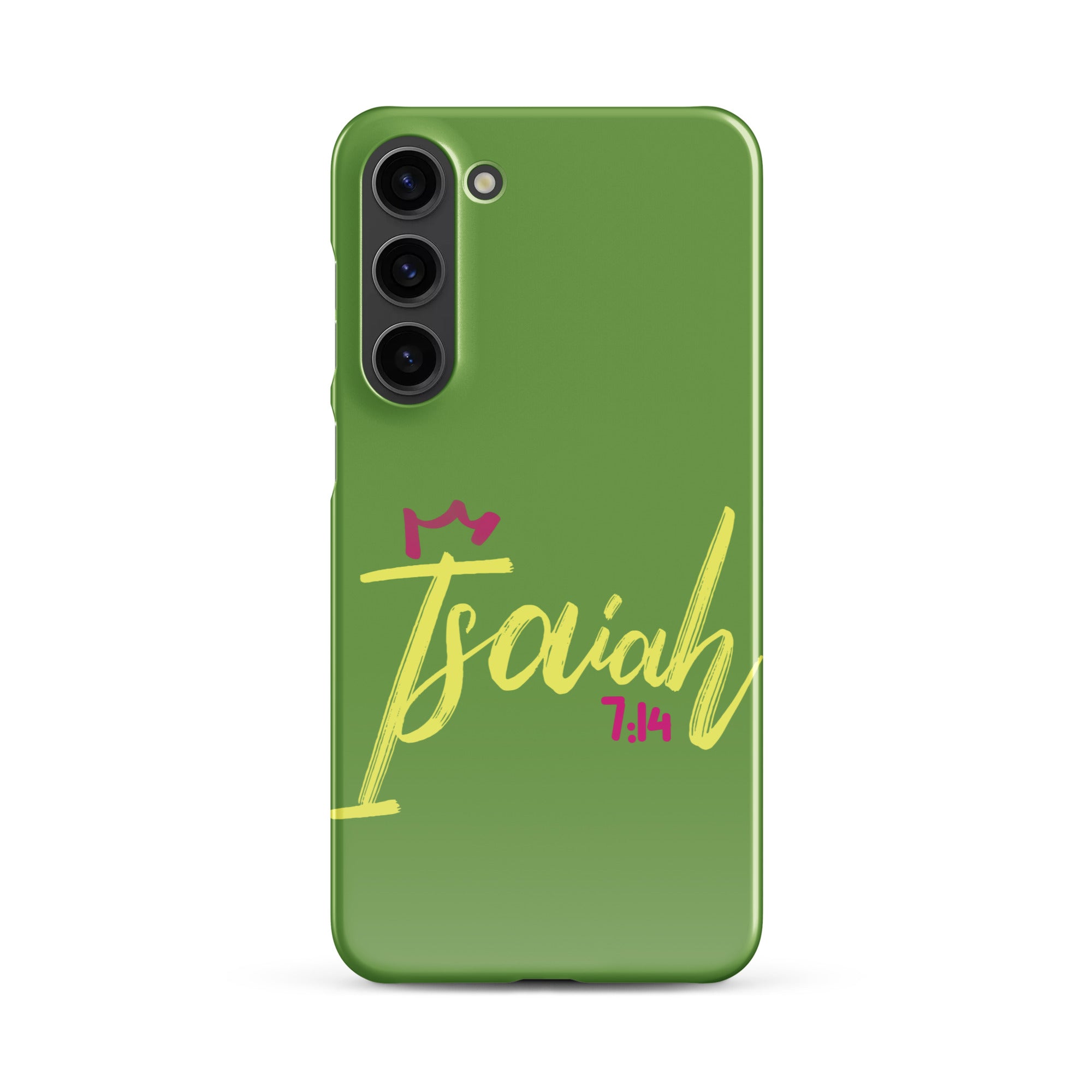 Samsung Galaxy case - Isaiah 7:14