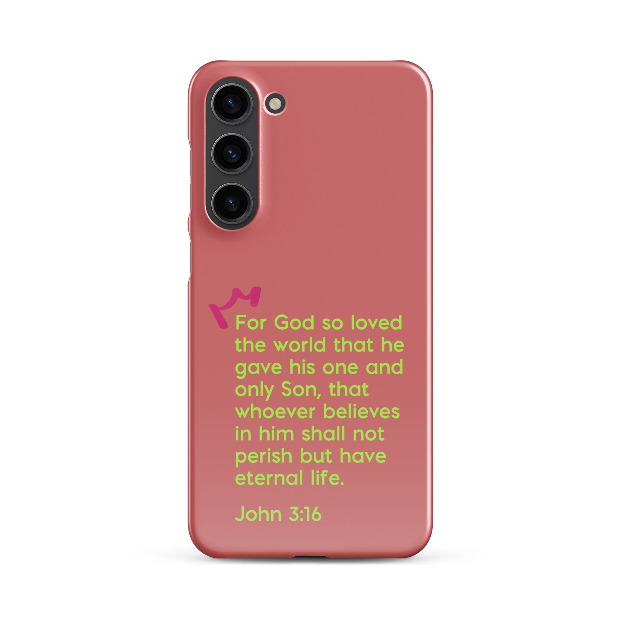 Samsung Galaxy case  - John 3:16