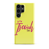 Samsung Galaxy case - Isaiah 7:14