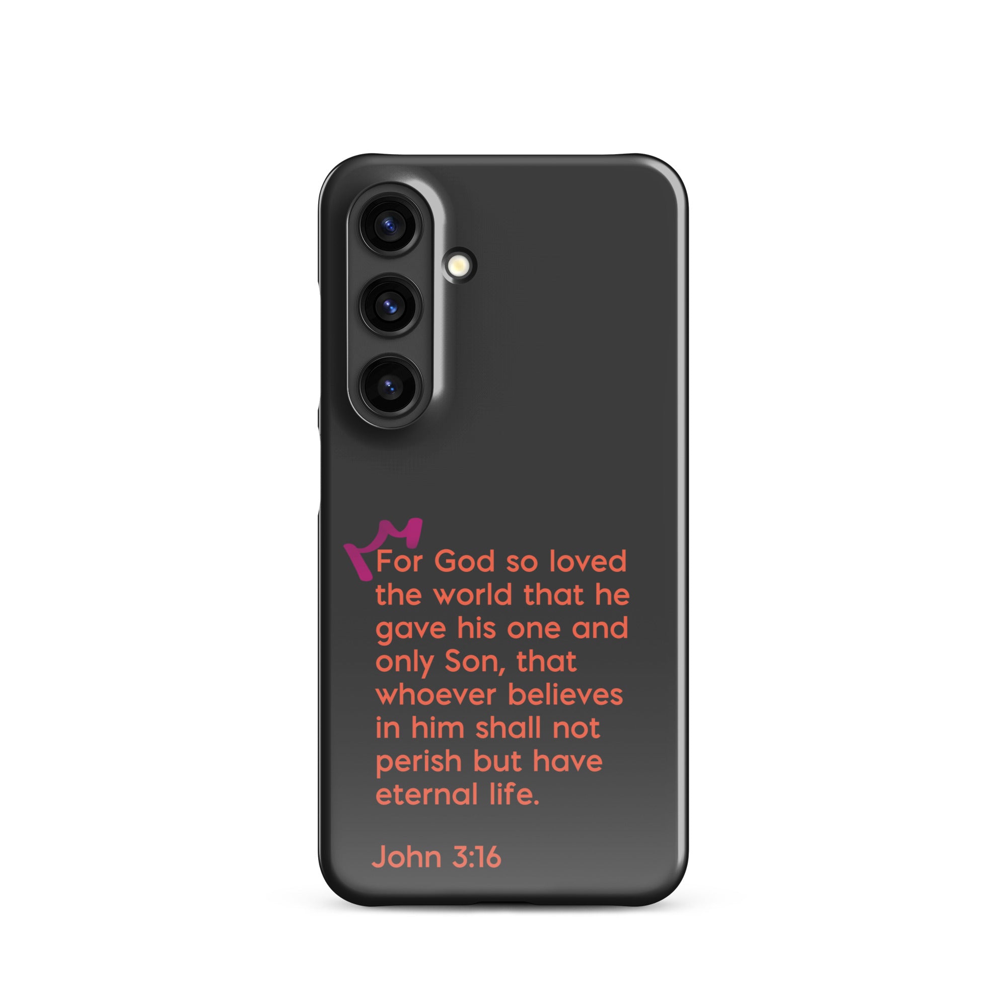 Samsung Galaxy case  - John 3:16