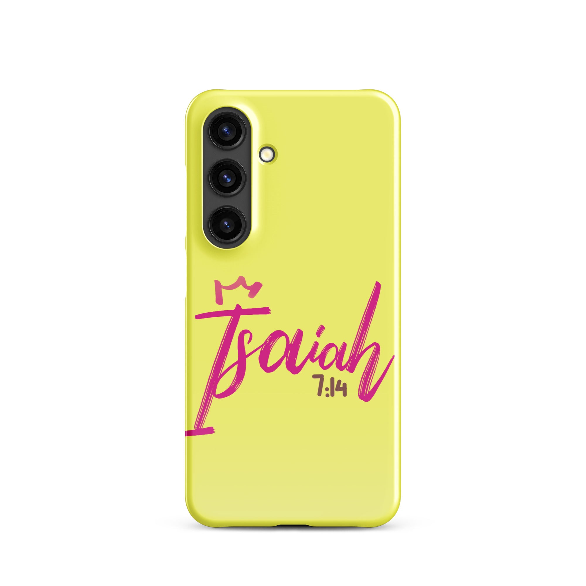 Samsung Galaxy case - Isaiah 7:14