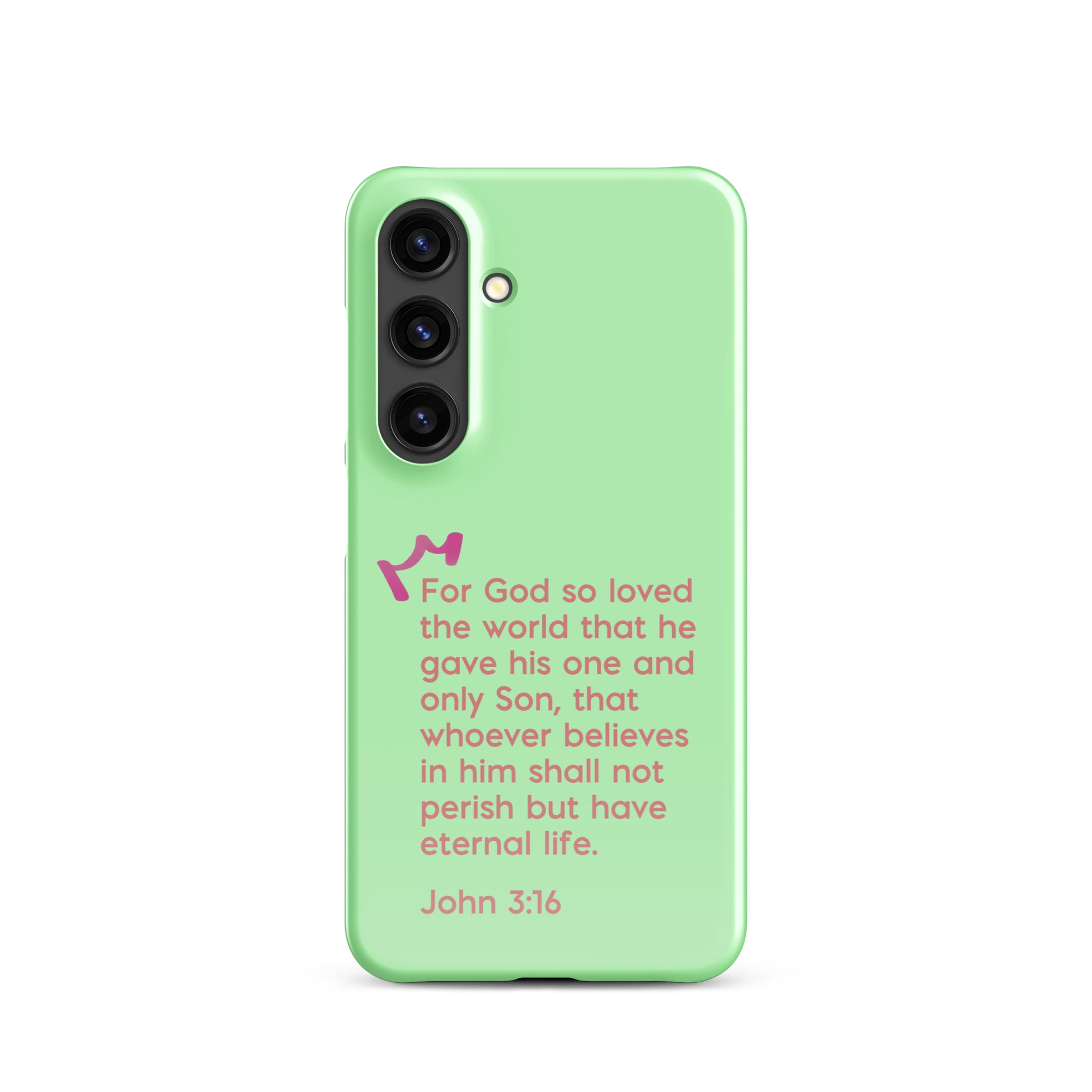 Samsung Galaxy case  - John 3:16