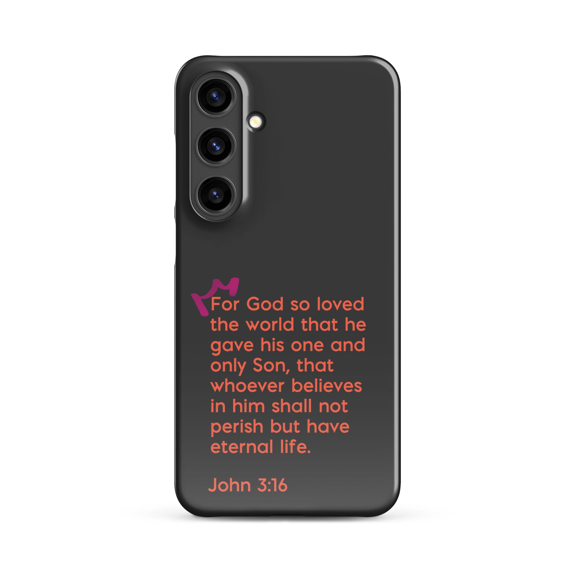 Samsung Galaxy case  - John 3:16