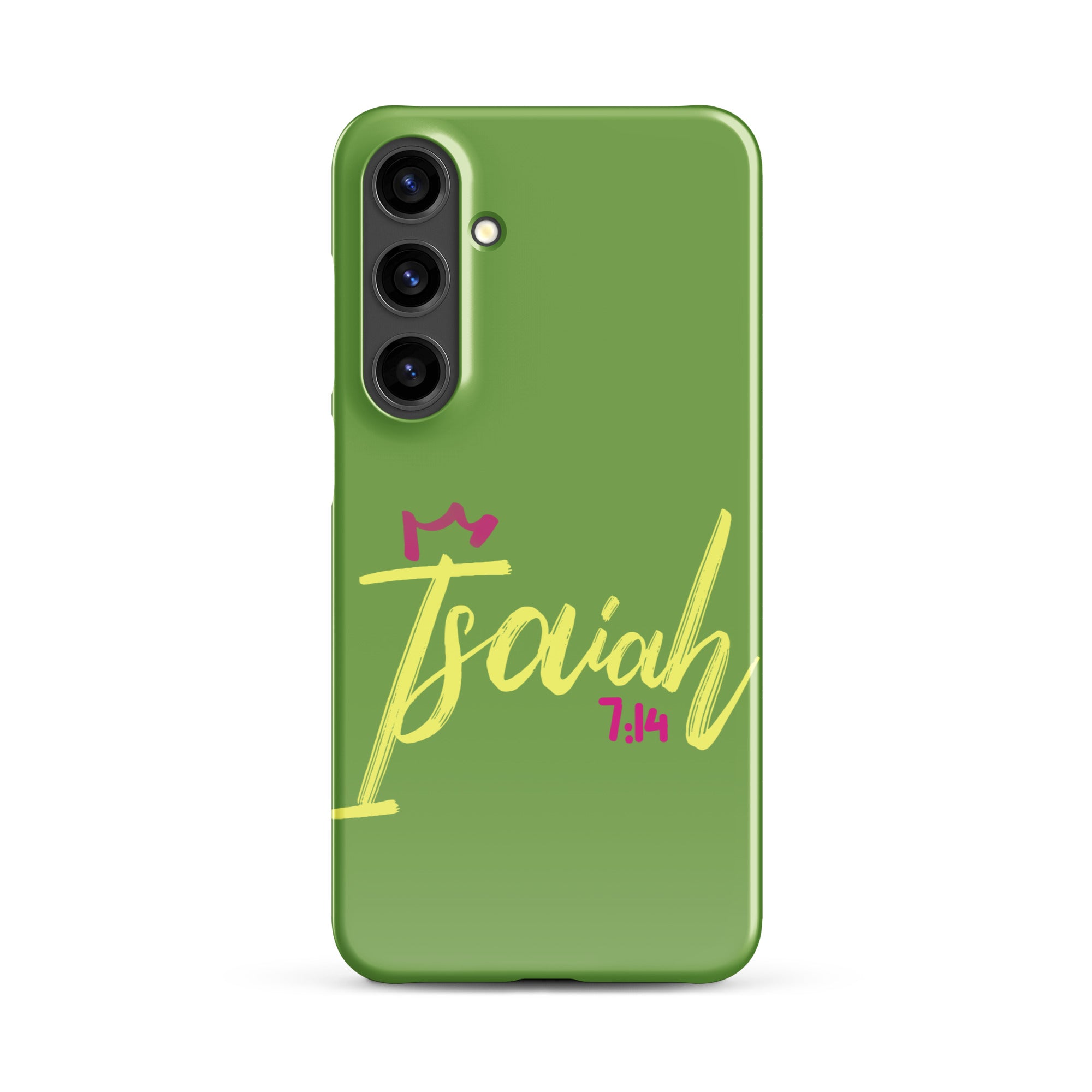 Samsung Galaxy case - Isaiah 7:14