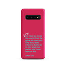 Samsung Galaxy case  - John 3:16