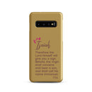 Samsung Galaxy case - Isaiah 7:14