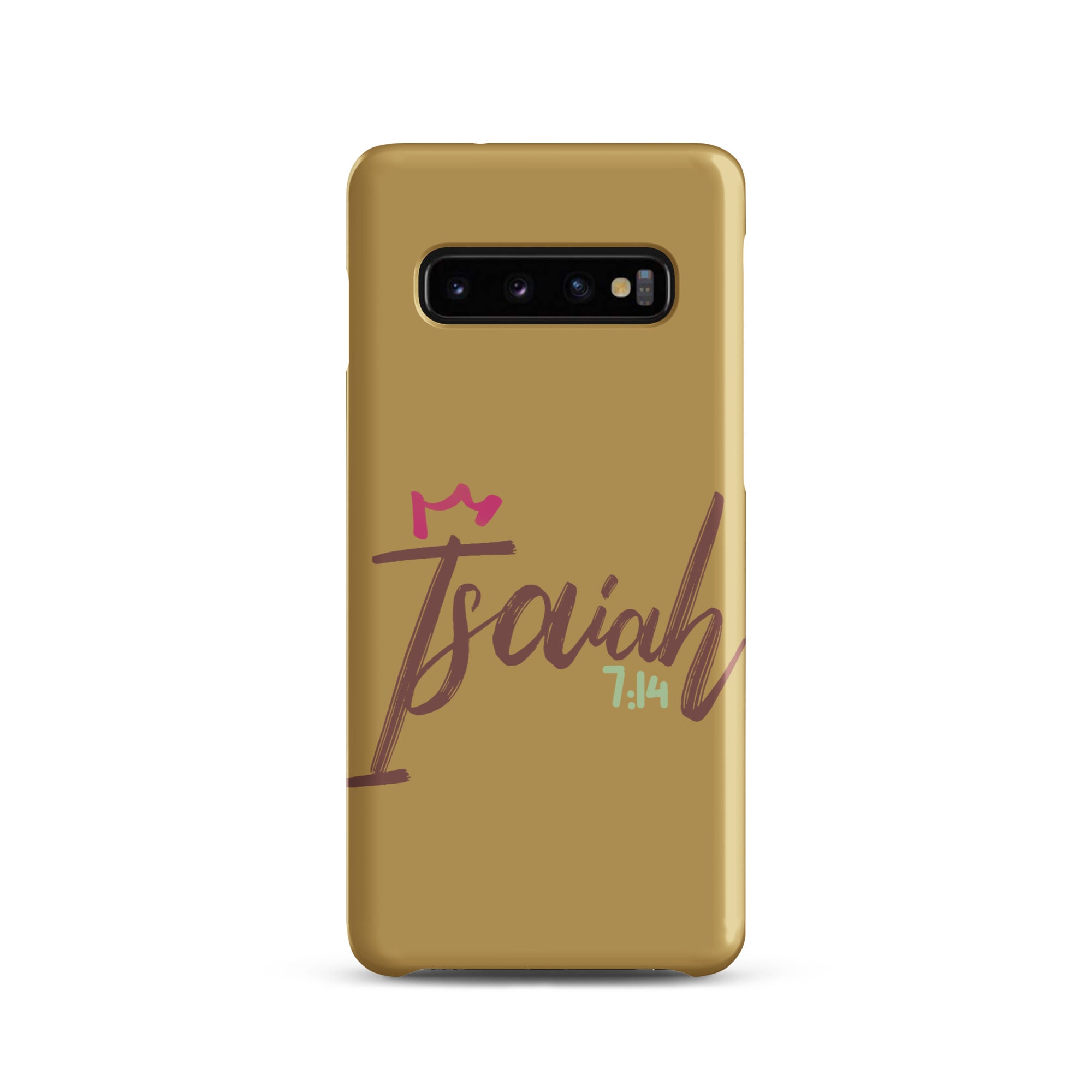 Samsung Galaxy case - Isaiah 7:14