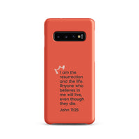 Samsung Galaxy case - John 11:25