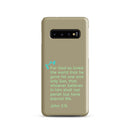 Samsung Galaxy case  - John 3:16