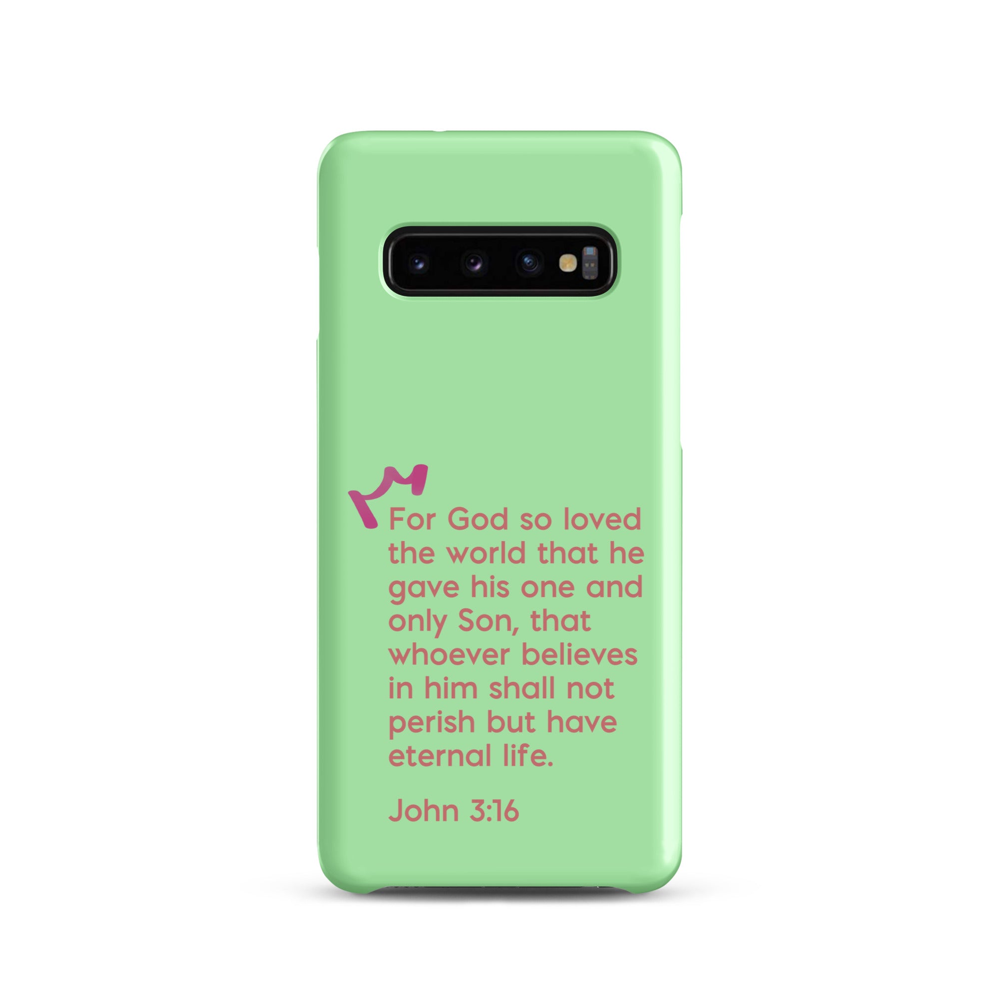 Samsung Galaxy case  - John 3:16