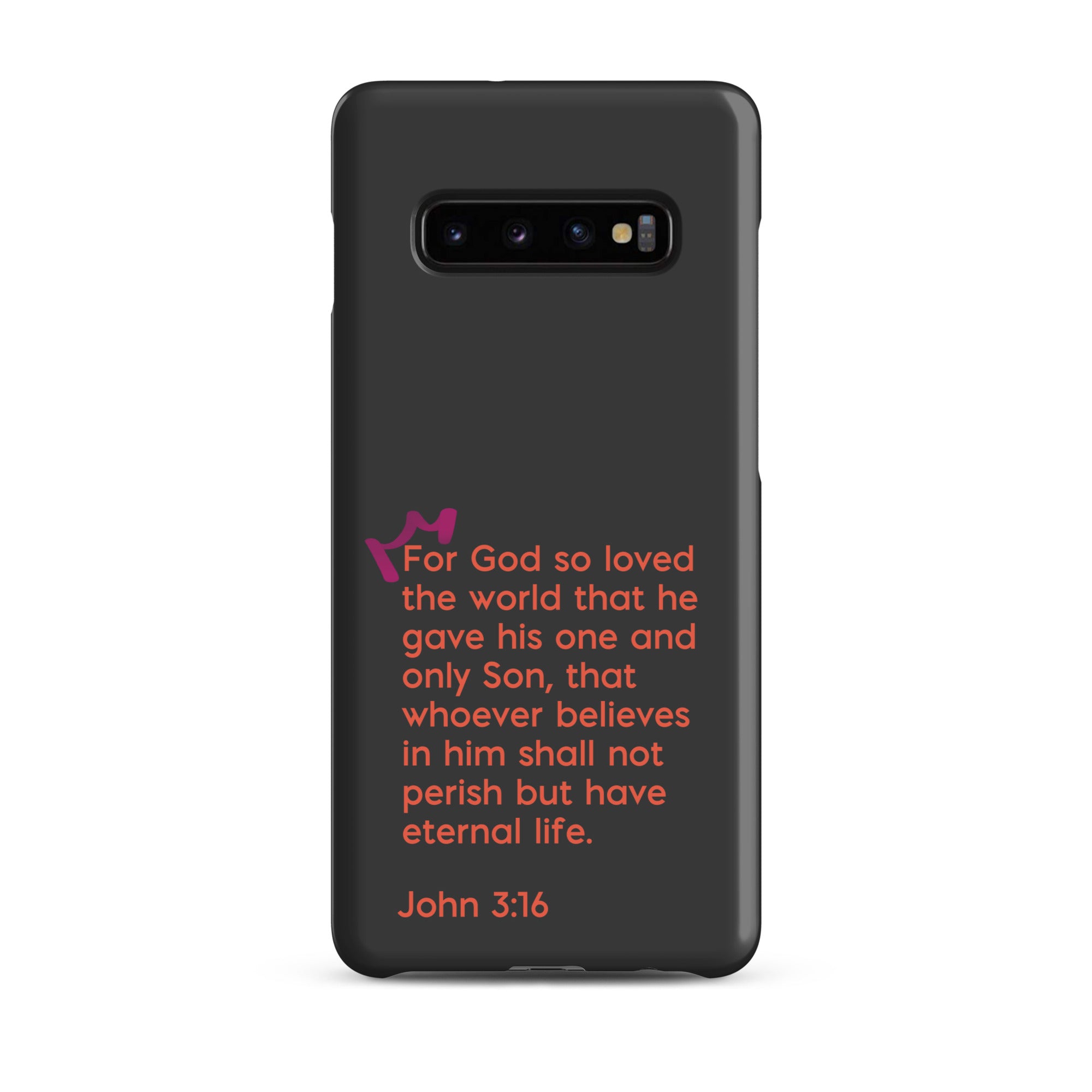 Samsung Galaxy case  - John 3:16