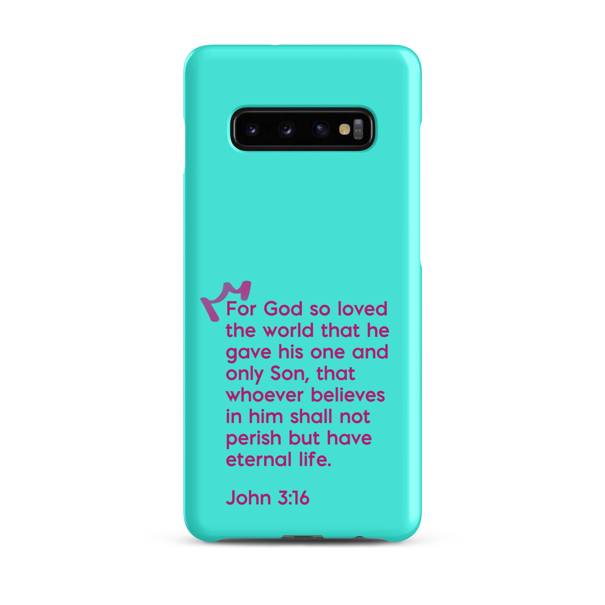 Samsung Galaxy case  - John 3:16