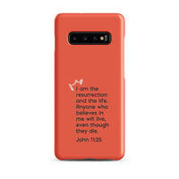 Samsung Galaxy case - John 11:25