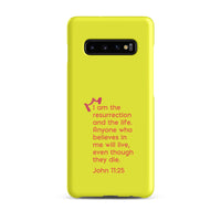 Samsung Galaxy case - John 11:25