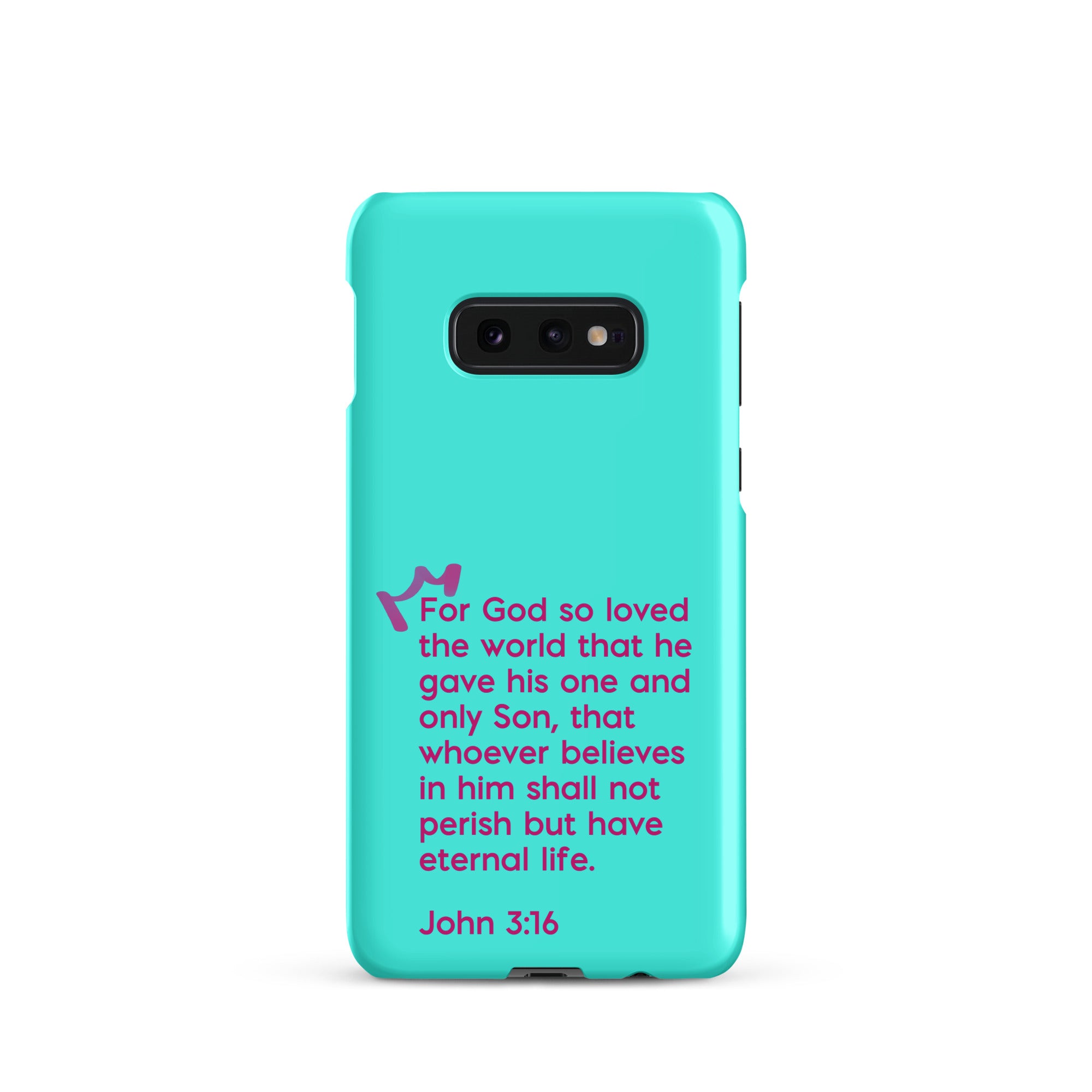 Samsung Galaxy case  - John 3:16