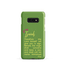 Samsung Galaxy case - Isaiah 7:14