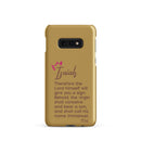 Samsung Galaxy case - Isaiah 7:14