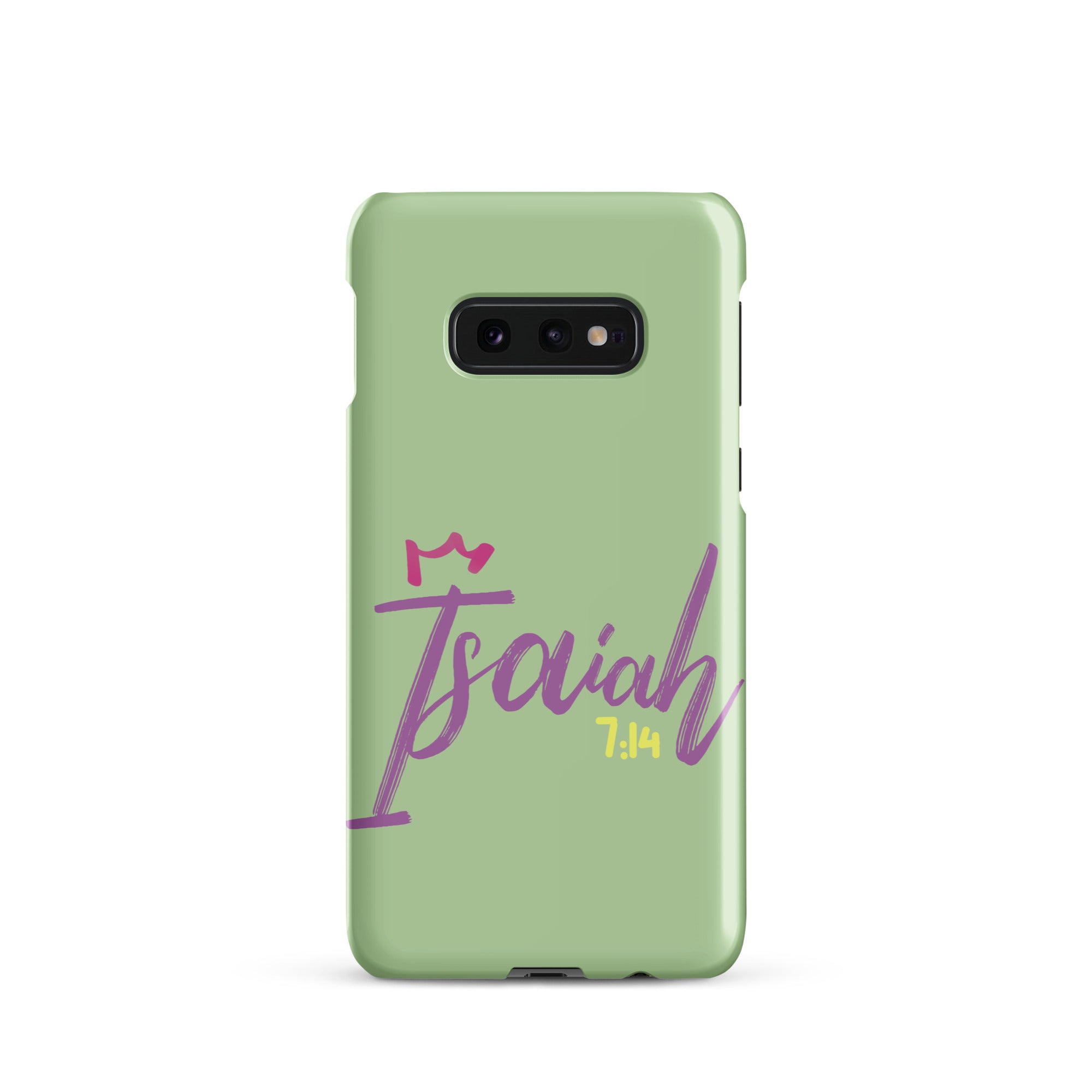 Samsung Galaxy case - Isaiah 7:14