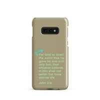 Samsung Galaxy case  - John 3:16