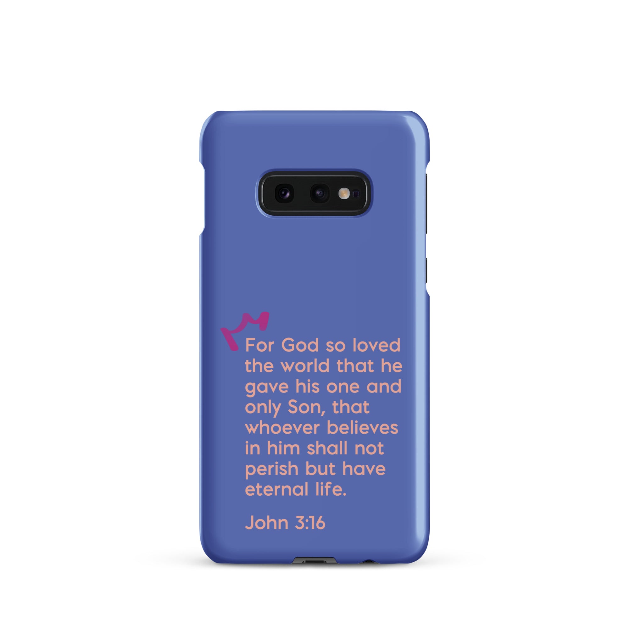 Samsung Galaxy case  - John 3:16