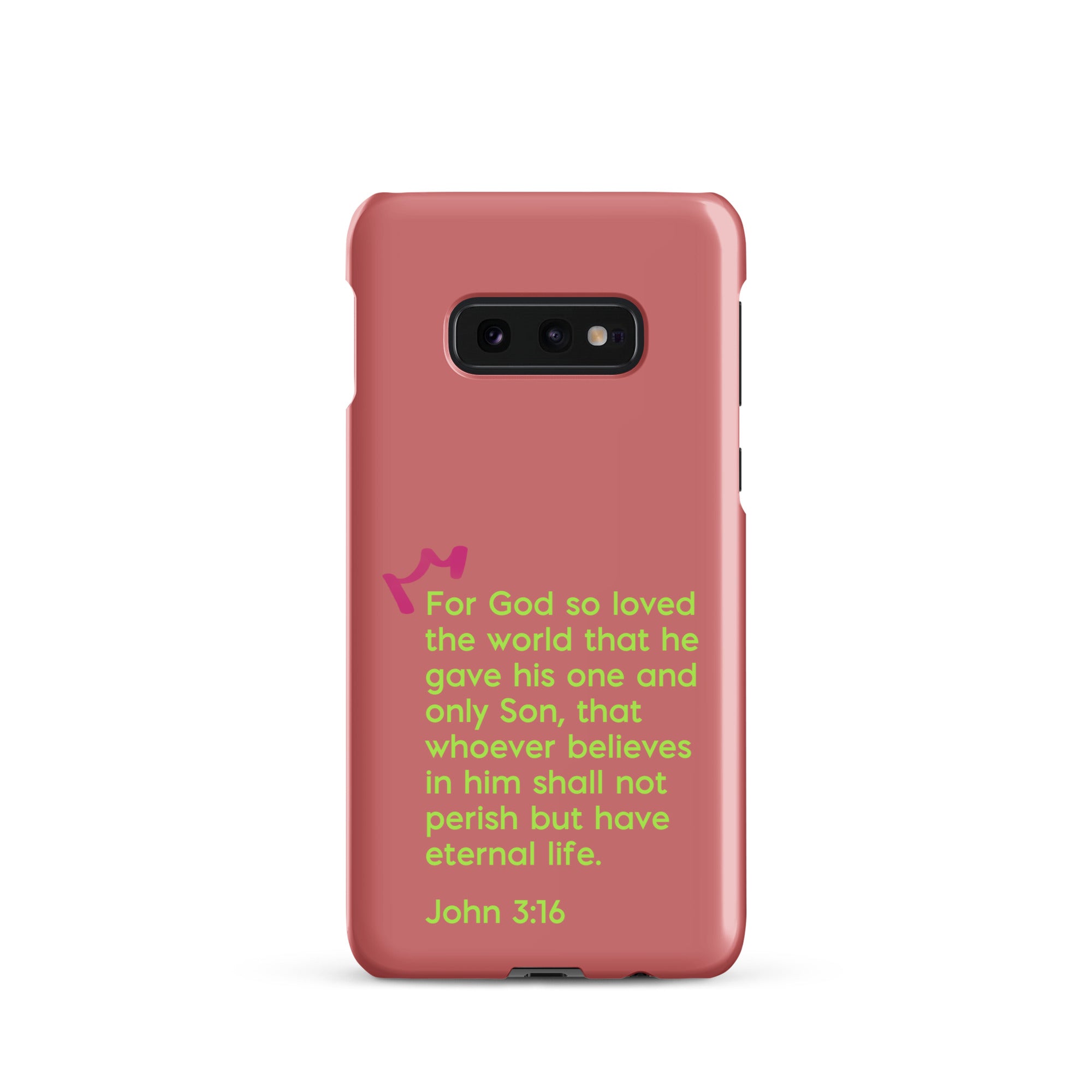 Samsung Galaxy case  - John 3:16