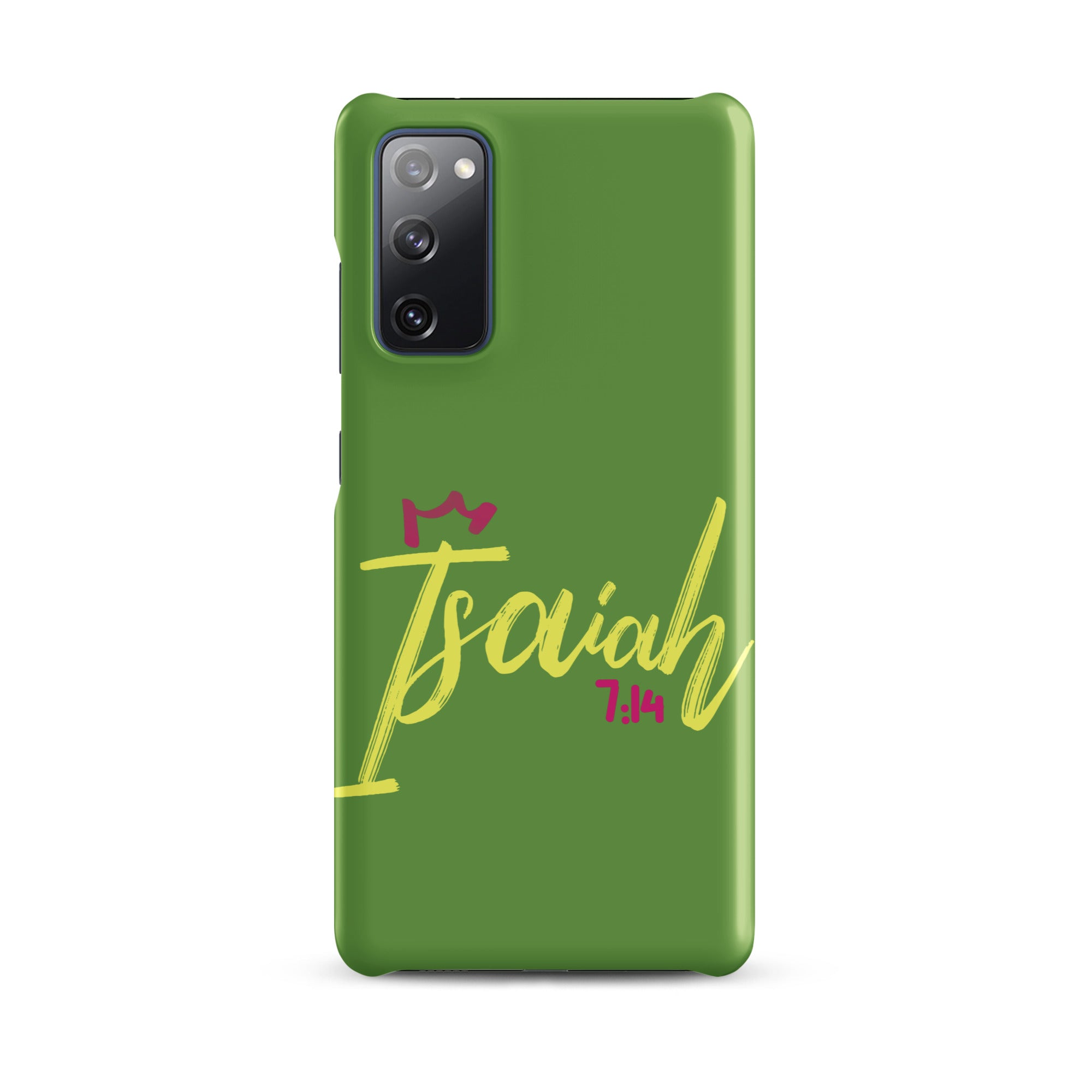 Samsung Galaxy case - Isaiah 7:14