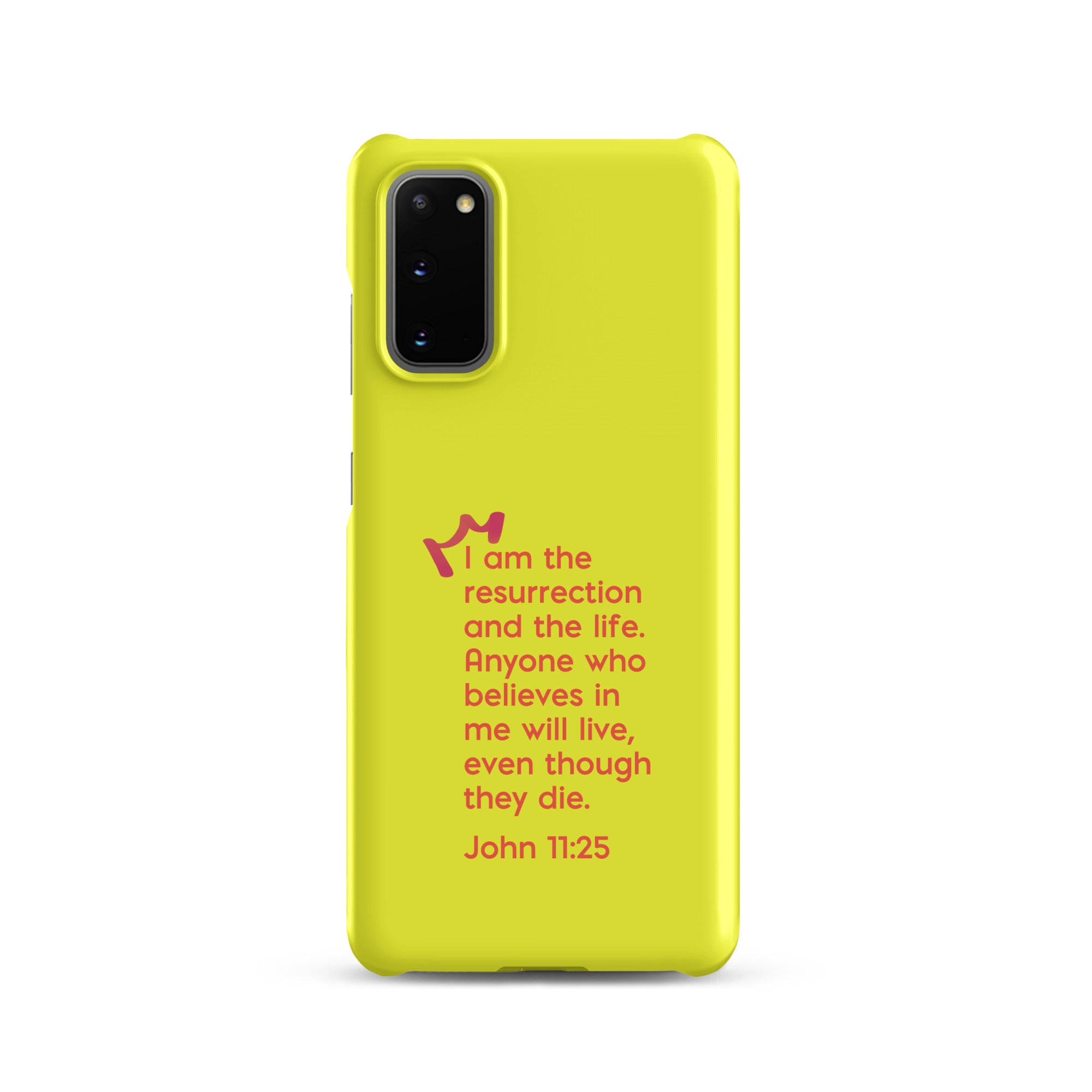 Samsung Galaxy case - John 11:25