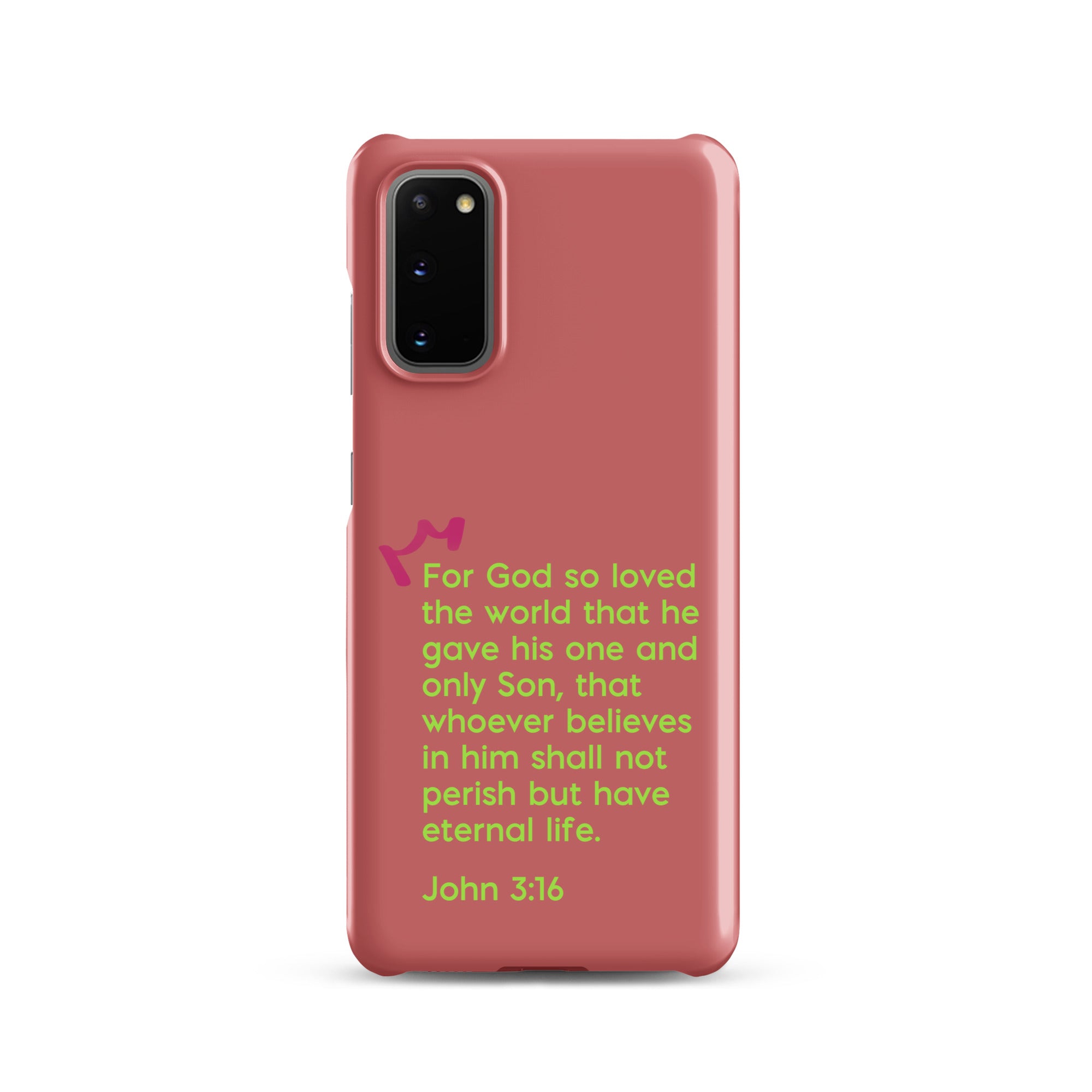 Samsung Galaxy case  - John 3:16