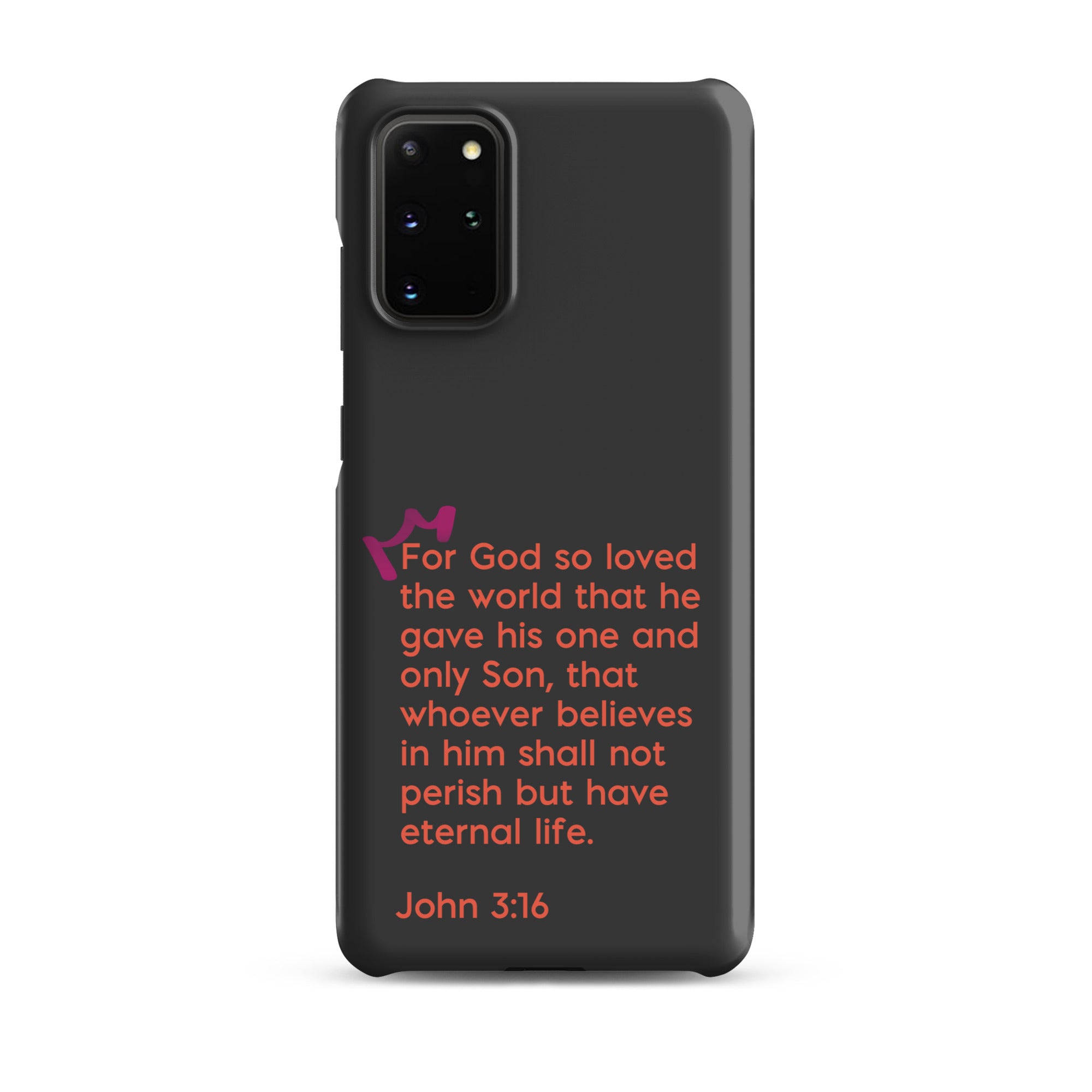 Samsung Galaxy case  - John 3:16