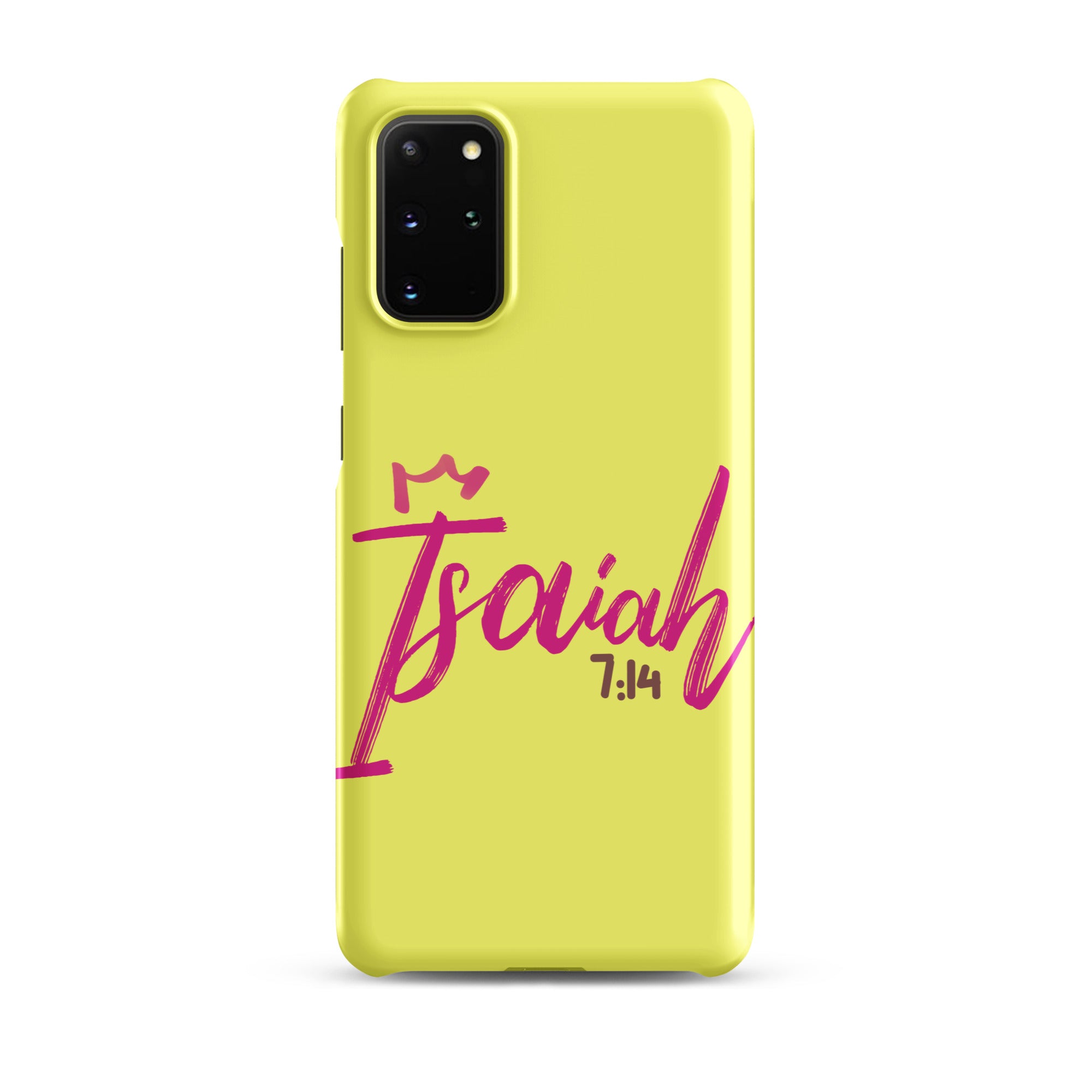 Samsung Galaxy case - Isaiah 7:14